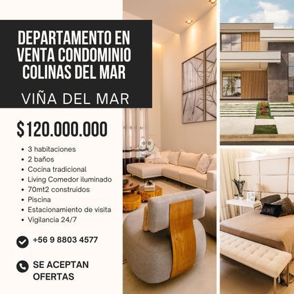 Departamento en venta en Viña del Mar (Valparaíso)