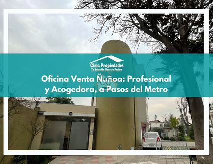 Oficina en arriendo en Ñuñoa (Santiago)